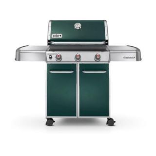 Weber Genesis E 310 3 Burner Propane Gas Grill in Green 6517001