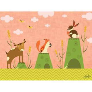 Oopsy Daisy Cattails and Critters Canvas Art