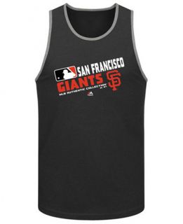 Majestic Mens San Francisco Giants Authentic Collection Choice Tank