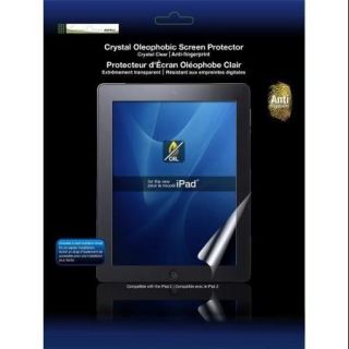 Green Onions Supply Crystal Oleophobic Screen Protector for the new iPad (3rd Generation) and iPad 2