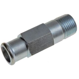 Dorman/AutoGrade 3/4 in. hose to 1/2 in. NPT 2 3/4 in. long metal heater hose nipple connector 500 002.1   Dorman #500 002.1