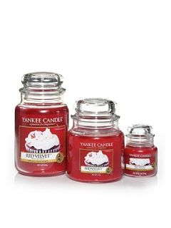 Yankee Candle Red velvet scented housewarmer range