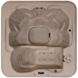 Coleman Spas 6 Person 30 Jet Lounger Spa with Easy Plug N Play and LED Waterfalls CO R730L A C