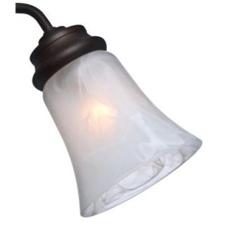 Casablanca 2 1/4 in. Swirled Marble Bell Shape Glass Ceiling Fan Light (4 Set) 99037