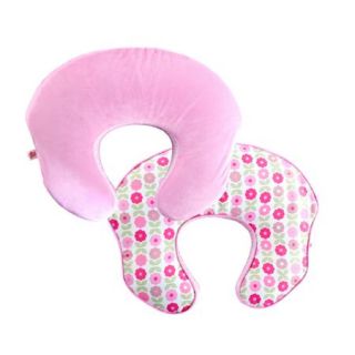 Comfort & Harmony mombo Deluxe Nursing Pillow Slipcover   Blush 'n Bloom