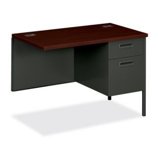 HON 10500 Series Single Pedestal Desk Return