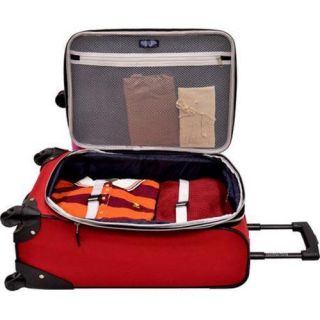 Beverly Hills Country Club San Vincente 4 Piece Luggage Set Red