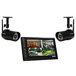 Uniden UDS655 Digital Wireless Video Surveillance System With 7 LCD Monitor And 2 Cameras