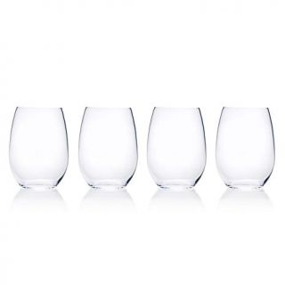 Mikasa Laura Set of 4 Stemless Wine Glasses   8110274