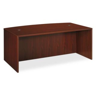 Basyx Bl Laminate Series Bow Front Desk Shell