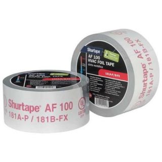 Shurtape Foil Tape, Aluminum Foil, Silver, AF 100
