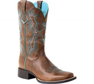 Womens Ariat Tombstone   Sassy Brown Full Grain Leather