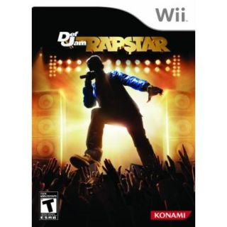 Konami Def Jam Rapstar [software][street 10/5] (wiikom40109)