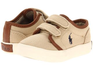 Polo Ralph Lauren Kids Ethan Low Ez FA13 (Toddler) Khaki Ballistic Canvas