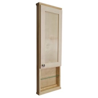 WG Wood Products Shaker Series 15.25 x 43.5 Wall Mounted Cabinet