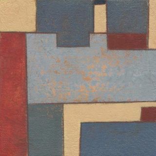 Art Excuse 'Border Puzzle' by John Holdway Original Painting on Wrapped Canvas