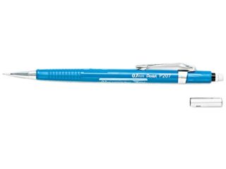 Pentel P207C Sharp Mechanical Drafting Pencil, 0.70 mm, Blue Barrel