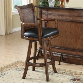 Coaster Clarendon 29" Bar Stool in Brown (Set of 2)   100174 KIT