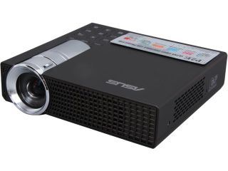 Asus P2E 1280x800 WXGA 350 ANSI Lumens, HDMI/MHL Inputs, Auto Keystone Correction, Kensington Security, Short Throw Mini Portable LED Projector