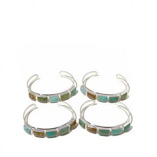 Jay King Lone Mountain Turquoise Sterling Silver Cuff Bracelet   7902709