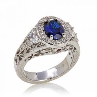 Xavier 2.17ct Absolute™ Created Ruby and Created Sapphire Sterling Silver   7825933
