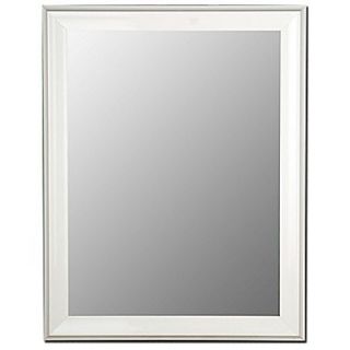 Hitchcock Butterfield Company Glossy White Grande Framed Wall Mirror; 55 H x 43 W
