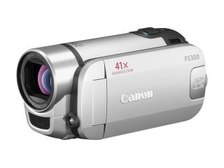 Canon FS300 Silver 1/6" CCD 2.7" 123K LCD 37X Optical Zoom Flash Memory Camcorder