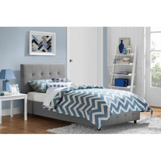 DHP Rose Upholstered Panel Bed