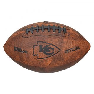 Wilson NFL Kansas City Chiefs 9 inch Composite Leather Football