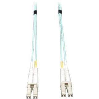 Tripp Lite 10Gb Duplex Multimode 50/125 OM3   LSZH Fiber Patch Cable (LC/LC)   Aqua, 3M (10 ft.)