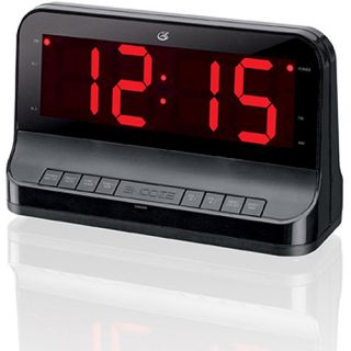 GPX Dual Alarm Digital AM/FM Clock Radio