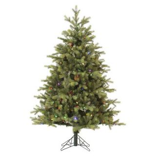 Rocky Mountain Fir LED Pre lit Artificial Christmas Tree with