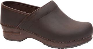 Mens Dansko Pro XP Clog   Brown Oiled