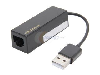 SYBA SD ADA24026 Gigabit Ethernet Adapter 10/ 100/ 1000Mbps USB 2.0 1 x RJ45