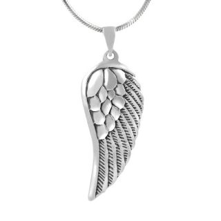 Tressa Sterling Silver Angel Wing Necklace   Shopping   Top