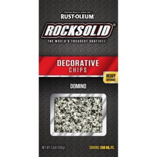 Rust Oleum RockSolid 2.5 lbs. Domino Decorative Color Chips 286898