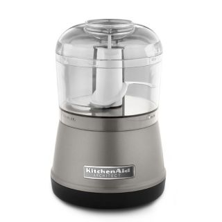 KitchenAid RKFC3511CS Cocoa Silver 3.5 cup Architect Processor