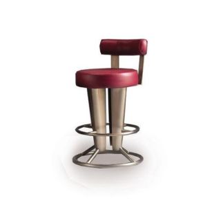 Createch Saturne 26'' Swivel Bar Stool with Cushion