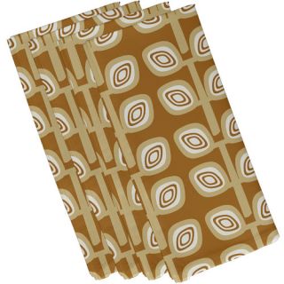 Leaf Tree Geometric Print Napkin by e by design