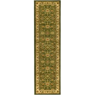 Safavieh Lyndhurst Sage and Ivory Rectangular Indoor Machine Made Runner (Common 2 x 14; Actual 27 in W x 168 in L x 0.42 ft Dia)
