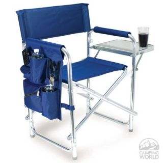 Sports Chair  Navy   Picnic Time 809 00 138   Folding Chairs