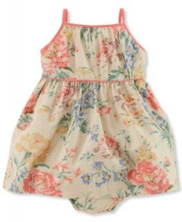 Ralph Lauren Baby Girls Cotton Sateen Dress