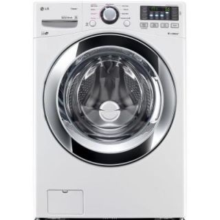 LG Electronics 4.3 cu. ft. High Efficiency Front Load Washer with Steam in White, ENERGY STAR WM3370HWA