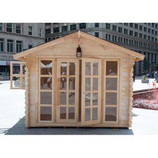 SolidBuild Brighton 9.5ft. W x 9.5ft. D Solid Wood Garden Shed