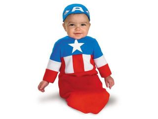 Captain America Bunting Infant Costume