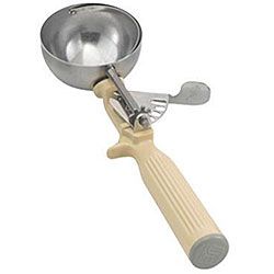 Vollrath Ivory Handle Number 10 Food Disher   12347564  