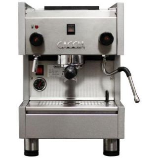 Gaggia 1500 Watts   110 Volts Semi Automatic High End Semi Commercial Espresso Machine in Silver 54202