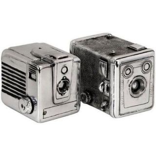 Home Decorators Collection Vintage Silver Camera Boxes (Set of 2) 0407210450