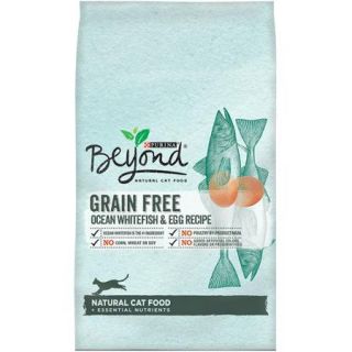 Purina Beyond Grain Free Ocean Whitefish & Egg Recipe Cat Food 3 lb. Bag