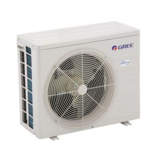 GREE High Efficiency 12,000 BTU 1 Ton Ductless Mini Split Air Conditioner with Heat, Inverter and Remote   208 230V/60Hz RIO12HP230V1B